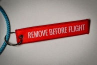 Keychain - REMOVE BEFORE FLIGHT